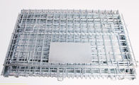 Collapsible Wire Mesh Container Industrial Stackable Storage Wire Mesh Cage