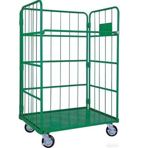 Collapsible Roll Cage Container High Mobility High Strength Rust Resistant